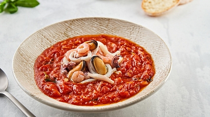 Seafood Tomato Soup