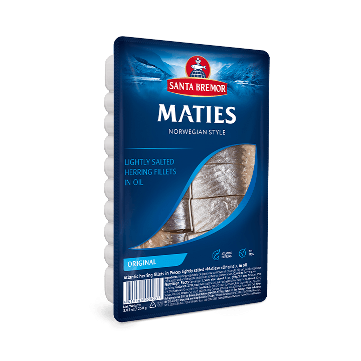 Herring fillets "Maties" "Original" in oil