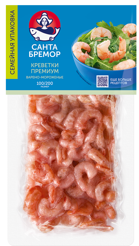 Shrimp meat Premium boiled IQF 400 g