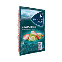 Crab sticks "For salad" imitation pasteurized chilled 100 g