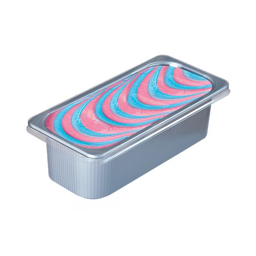 "Bubble Gum"  Frozen double-layered dessert  with bubble gum flavour 1300/2800 g