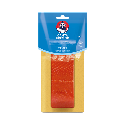 Salmon lightly salted fillet-portion
