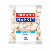 Poultry dumplings "Econom Market" Semejnye 450 g
