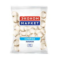 Poultry dumplings "Econom Market" Semejnye 750 g