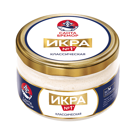 Delicacy capelin caviar "Classic" 180 g