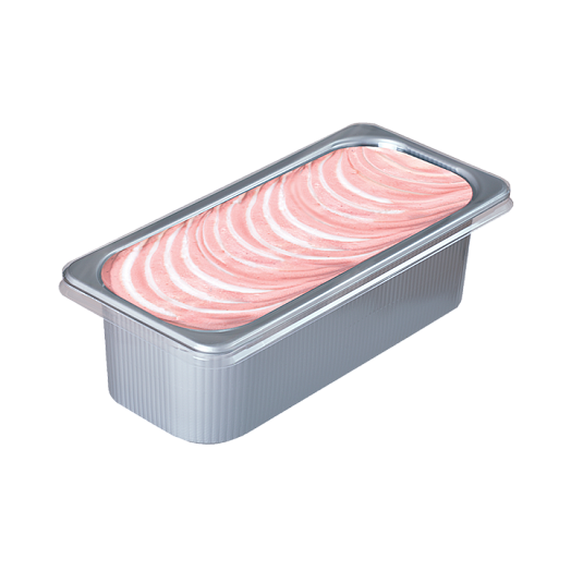 "Strawberry-vanilla" Frozen double-layered strawberry dessert with vanilla flavour 1300/2800 g