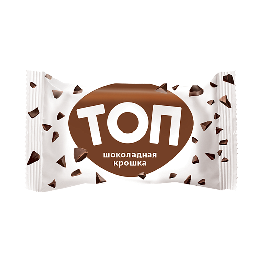 "TOP CHOCOLATE CRUMBLE'' Cream ice cream with buttercream flavour with dark chocolate crumble in a wafer cup 70 g
