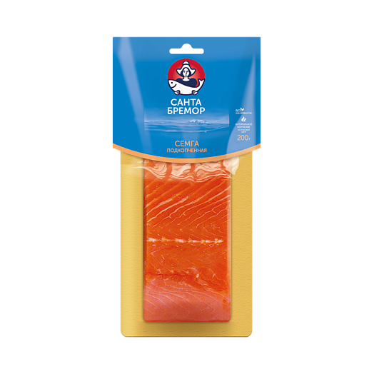 Salmon smoked fillet-portion