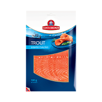 Trout lightly salted fillet-slices