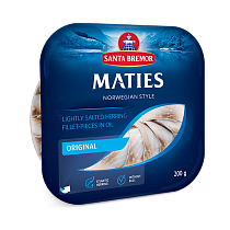 Herring fillet pieces "Maties" "Original" in oil