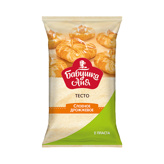 Danish pastry dough “Granny Annie” (with yeast) 900 g