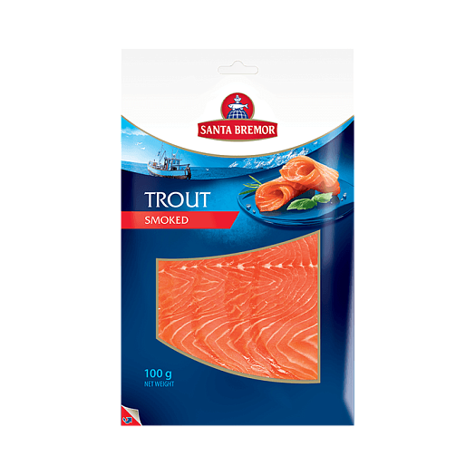 Trout smoked fillet-slices