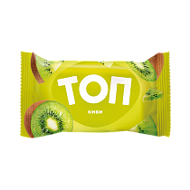 Frozen fruit dessert with kiwi flavour and kiwi filling in a waffle cup "TOP KIWI", 1/70