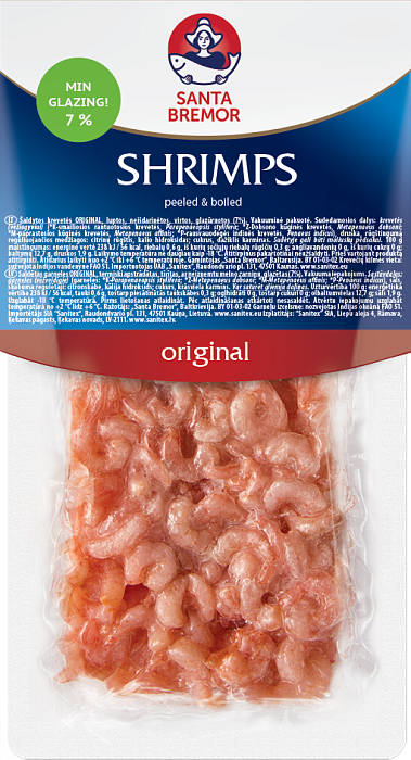Shrimp meat Original boiled IQF