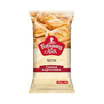 Puff pastry dough “Granny Annie” (without yeast) 450 g