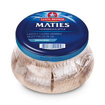 Herring fillet pieces "Maties" "XXL selected" in oil