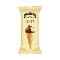 Brest-Litovsk Vanilla Ice Cream with Chocolate Topping, 70g