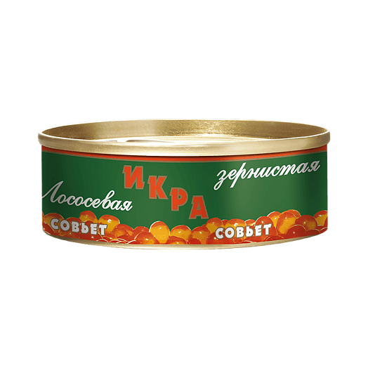 Granular salmon caviar "Soviet"