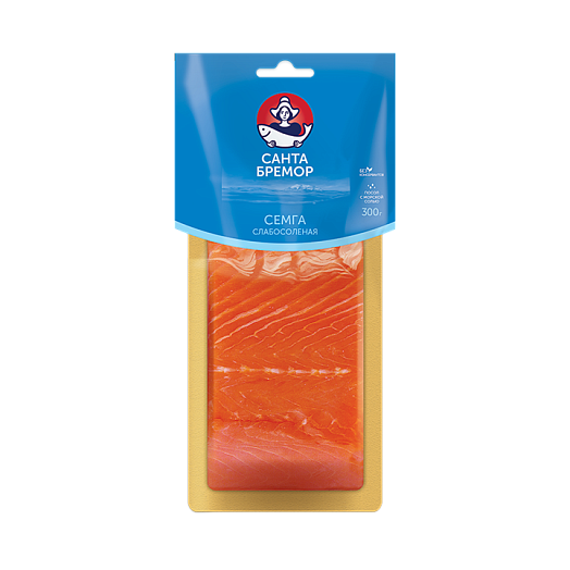 Salmon lightly salted fillet-portion