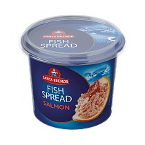 Cod fish fillet spread "Atlantic fish" with salmon 140 g