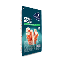 Crab sticks "Crab roll" imitation with cheese and herbs pasteurized chilled 180 g