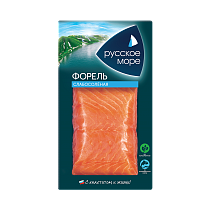 Trout lightly salted fillet-portion