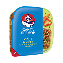 Sea kale salad pickled "Riet" "Snack" with vegetables 150 g