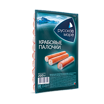 Crab sticks "Russian sea" imitation pasteurized chilled 200 g