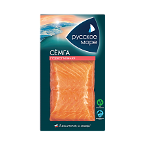 Salmon smoked fillet-portion