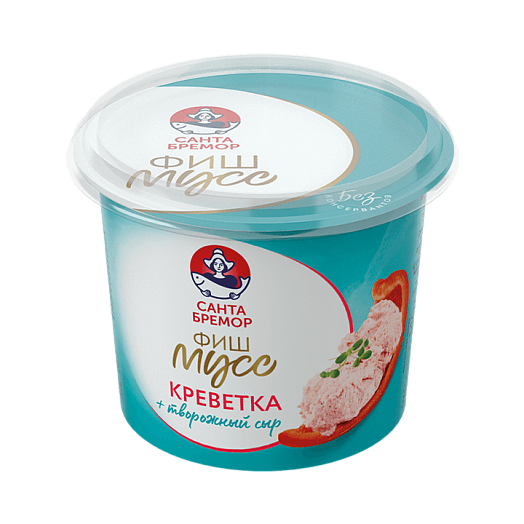 Cod fish spread "Fish-mousse" with shrimp 140 g